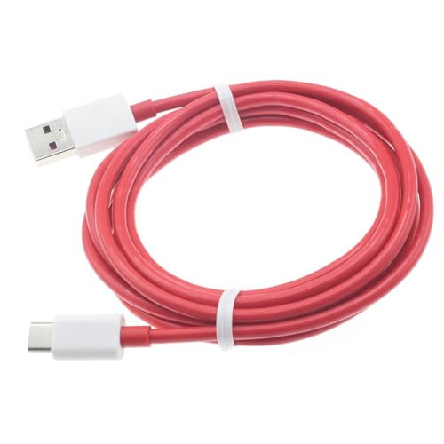 6ft USB C Cable Red Charger Cord Compatible with OnePlus Nord N10/N20/N30/N100/N200/N300 5G, Power...