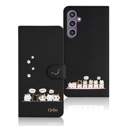 Qribo �K�p�� Galaxy S25 FE �P�[�X �蒠�^ �M�����N�V�[s25 fe �蒠�P�[�X �V���v���Ȃ̂ɉ����f�U�C�� �G���{�X���H�L�� ���ꂵ���C���� 6.7�C���`�Ή� �M�����N�V�[s25fe�P�[�X Galaxy S25 FE �J�o�[ gal