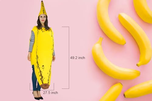 Adult's Banana Costumes Onesize