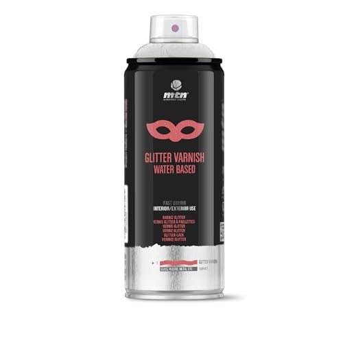 Montana Colors MTN PRO Barniz Glitter - Purpurina Oro, Spray 400ml