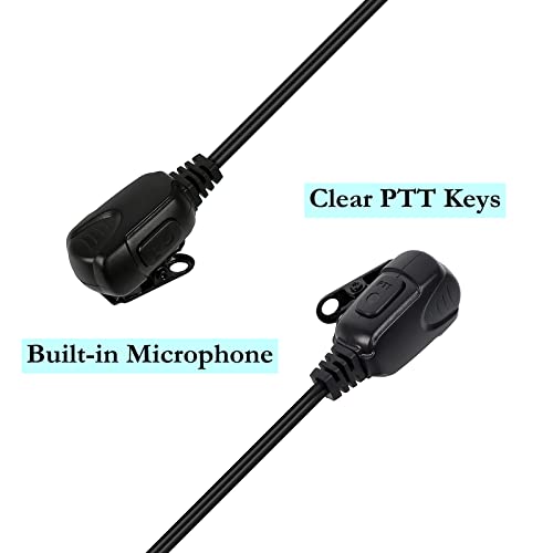 HYS-Compatible-with-Motorola-Earpiece-G-Shape-PTT-with-Mic-2-Pin-Radio-Ear-Piece-dp1400-cp040-gp300-Hytera-Walkie-Talkie-Headset-for-security-guard-bodyguard