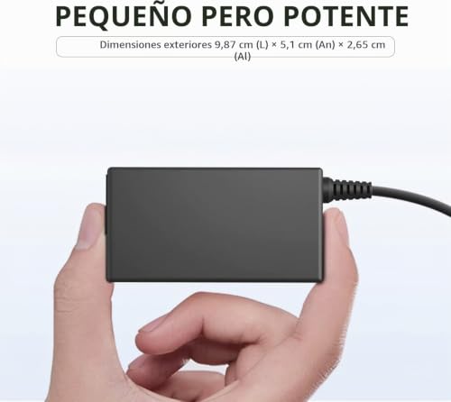 Cargador 19V para Dynabook Satellite Pro C40 C50 y Toshiba E10 6