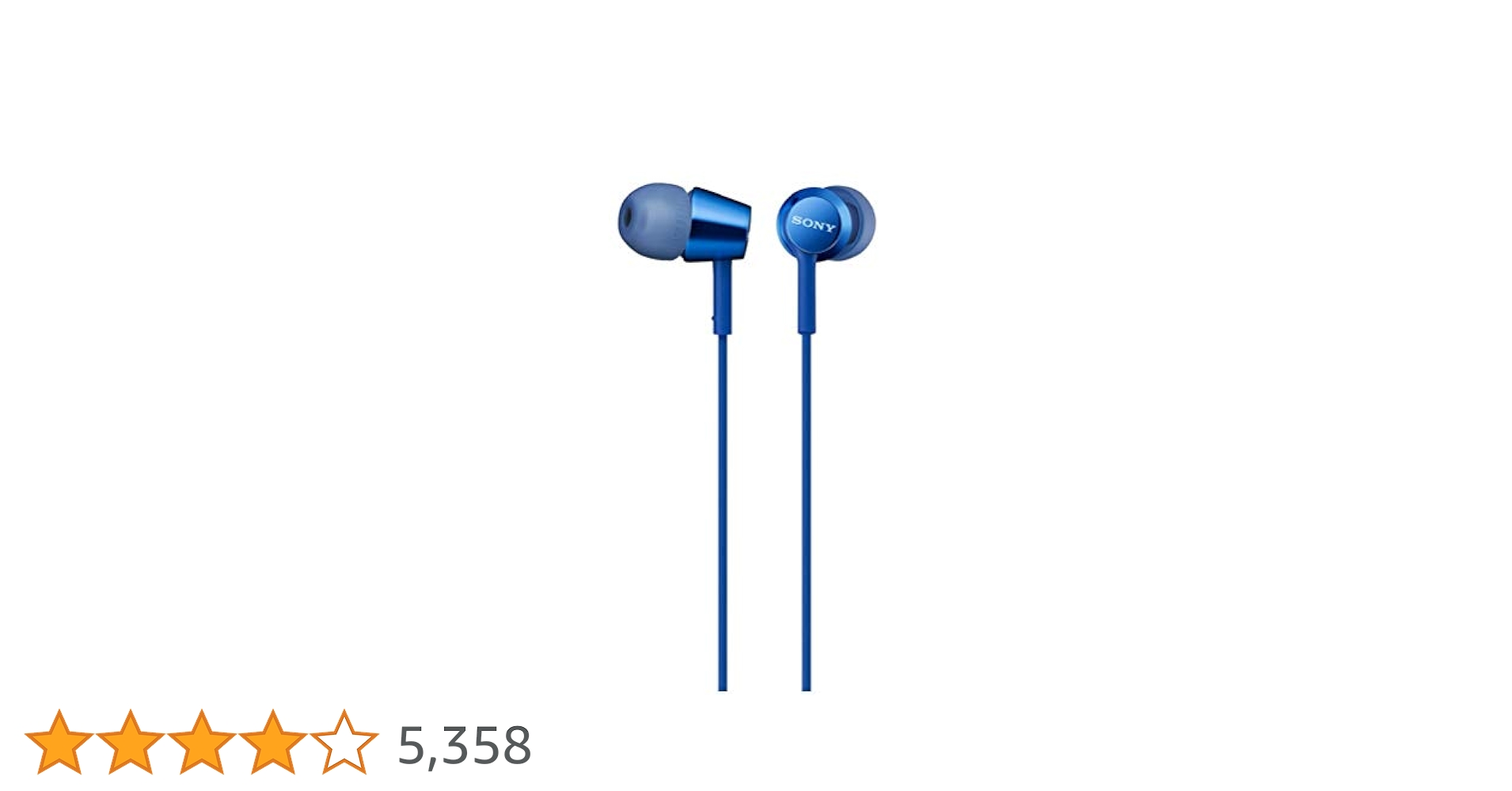 ソニー　有線イヤホン　MDR-E555 Amazon.co.jp: ソニー 有線イヤホン 重低音モデル MDR-XB55
