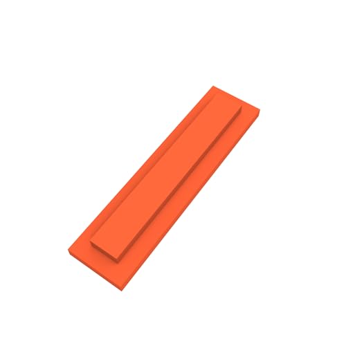 1/4 Trim Reveal Tool - Precision Trim Gauges - Non-Damaging Hard Plastic Door Reveal Marking Tools for Accurate Jamb Marking - Wood Reveal Spacing Tool (Orange)