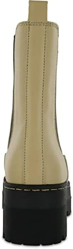 MIA Cayden Platform Lug Sole Chelsea Boot, Natural, Size 9 M | Image 2