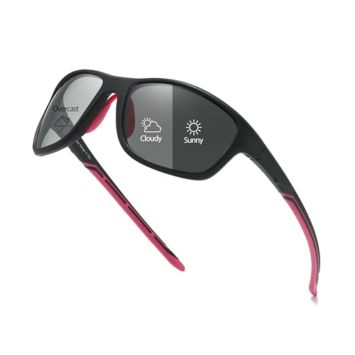 Myiaur Polarized Photochromic Cycling Sunglasses
