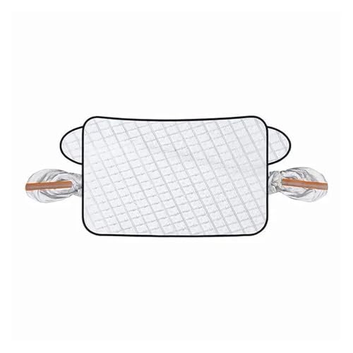 Pare-soleil de pare-brise anti-givre épais avec protection de tableau de bord intégrée