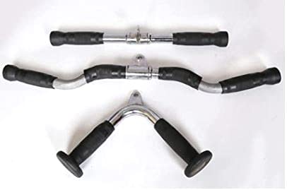 RF Curl Bar Zig Zag Handle, Triceps V Shaped Bar and Triceps Straight Bar (Combo Pack) (B09BZMLXR1) Amazon Price History, Amazon Price Tracker