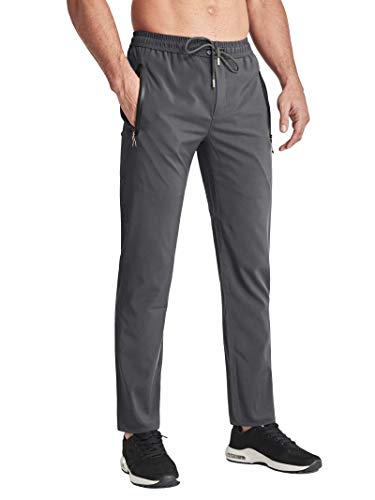 BIYLACLESEN Quick Dry Pants Men Hiking Pants Mens Lightweight Pants Fishing Pants