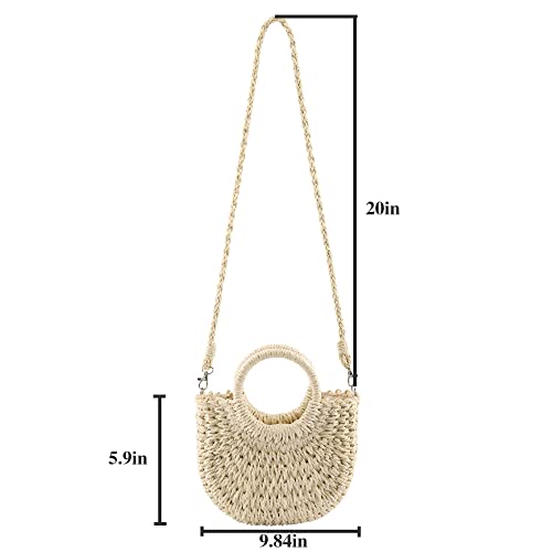 Bolso pequeño de verano para mujer con asa y bandolera miniatura 3