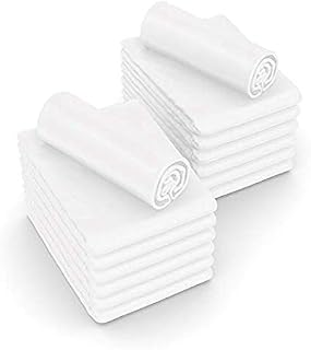 JMR White Classic Cotton/Polyester Blend Flat Muslin Draw Bed Sheet T130