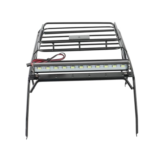 Luces Vehículo RC para Wrangler SCX10 1/10 baca de metal