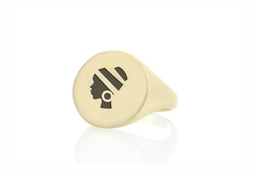 Bague Africaine Tribale en argent massif brossé pour homme et femme
