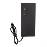 alimentation secourue 12v slat Compact et portable : construit avec un boîtier en ABS noir de 138 x 60 x 24 mm, léger mais durable pour une intégration facile dans les espaces restreints, prise en charge partout où votre mini onduleur mobile est nécessaire