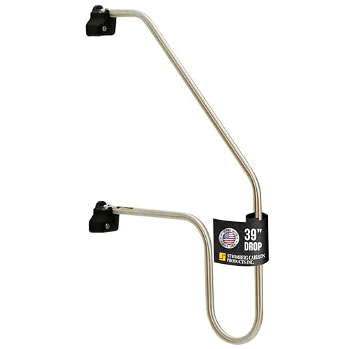 Stromberg Carlson AC-530L Locking Commercial Rail - Mobile Equipment Support - RV Camping Accessories and Travel Trailer Accessories for Step Ladder- 200 lbs Capacity - 25.5