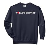 World's Best Bf Comfort Colors Adult Sweatshirt