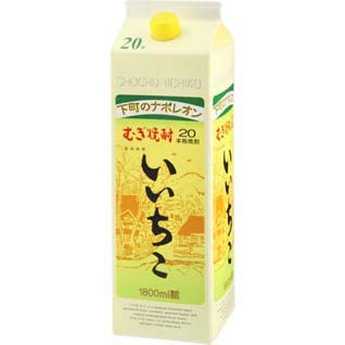 Amazon.co.jp: いいちこ 20° 1800ml パック 【麦焼酎】【三和酒類販売