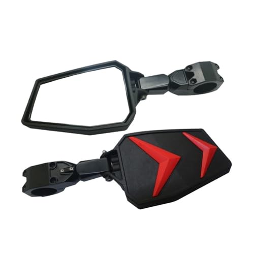 Rétroviseur ATV UTV VTT moto guidon 1.75 angle réglable miroir universel