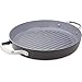 GreenPan Venice Pro Poêle à Griller Ronde Antiadhésive 28cm, Gris
