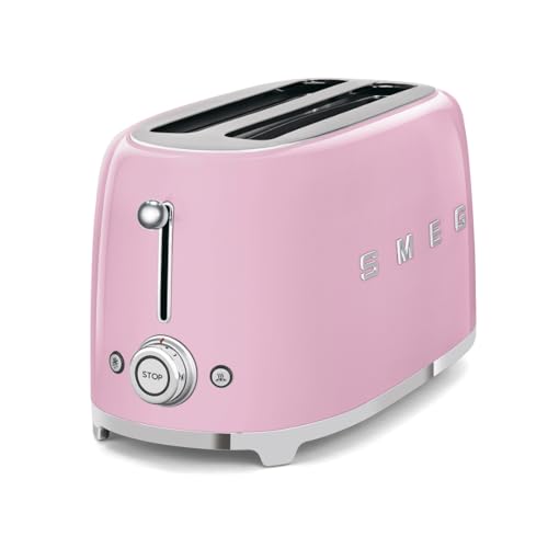 Smeg Pink 4-Slice Toaster