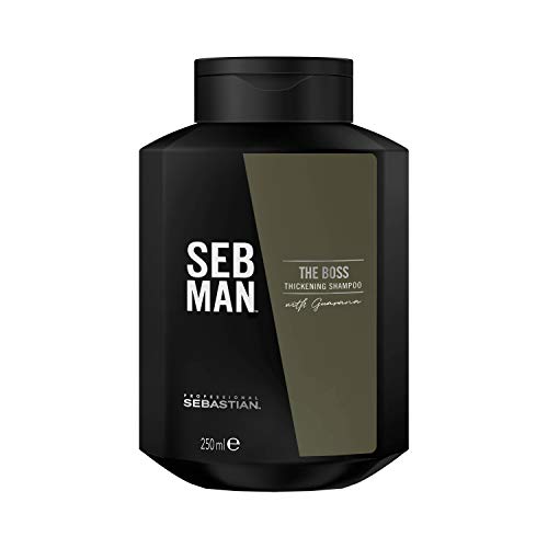 SEBASTIAN PROFESSIONAL The Boss: Champú Espesante y Engrosador Hombre con Efecto Refrescante - 250ml