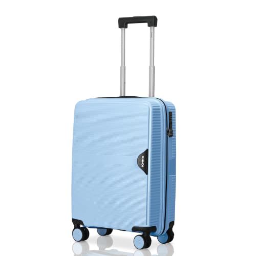 HRX Parabola 55cm Light Blue Polypropylene Suitcase - Image 2