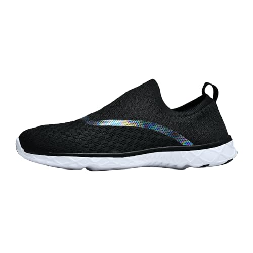 Image of Men's Quick Drying Aqua Water Shoes,3-Second Drainage & All-Terrain for Swimming,Hiking,Yoga