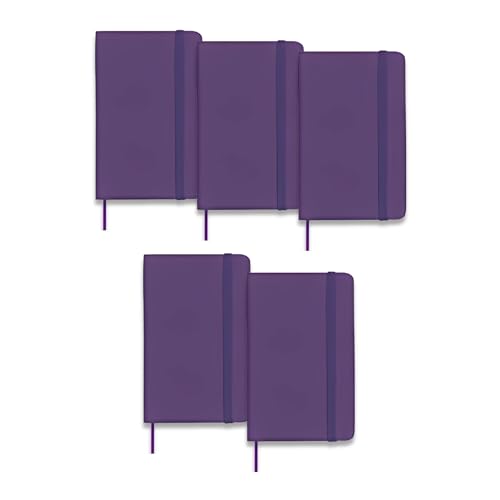 Opiniones y reviews de Colorante Morado los más solicitados. 46 Nömadë Paquete de 5 Mini Cuadernos de Bolsillo Pocket 80 Hojas Rayadas, Pequeña Libreta de Notas, Journal Escolar Organizadora Cosida 15x9cm, Ideal para Escuela, Oficina y...