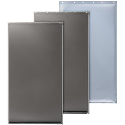 BreezeHug 3-Flap Extra Large Dog Door Replacement Flap with Screws Compatible with Petsafe Freedom Doggie Door Pac 11-11040 13 1/8 x 24 7/8 Weather Resistant -20 to 120f