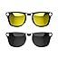 Black Gray+yellow