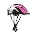 Zxpjkyu Kids Bike Helmet, Cycling Helmet, Impact Resistant Sports Accessory, Teens Skateboard Helmet for Roller Skate Rollerblading, Rose Red