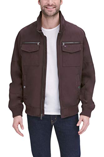 Image of Tommy Hilfigier Men's Water Resistant Performance Bomber Jacket (Standard and Big & Tall)