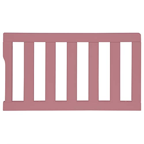 Image of Dream On Me Universal Convertible Crib Toddler Guard Rail in Rose, Compatible with Select Dream On Me Cribs, Crib to Toddler Bed Conversion, Easily Attachable