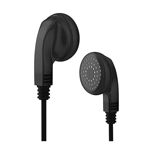Maeline-Bulk-Earphones-with-35-mm-Headphone-Plug-1000-Pack-Black Maeline Bulk Earphones with 3.5 mm Headphone Plug - 1000 Pack Wholesale Bundle - Black