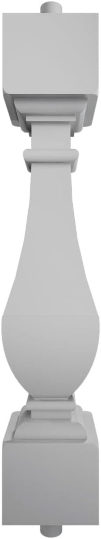 Fiberthane 700 Series Arcadian Baluster: 5"W x 26"H, Fiberglass Reinforced Polyurethane (6 1/16" On-Center-Spacing to Pass 4" Sphere Code), Factory Primed