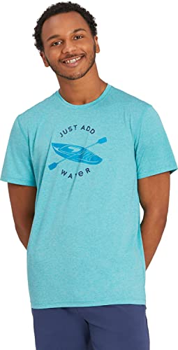 T-shirt Kayak Life is Good en coton bleu pour homme taille M