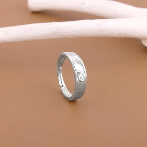 GIVA 925 Silver Fibonacci Ring, Adjustable | Gifts for Girlfriend, Gifts for Women and Girls | With Certificate of Authenticity and 925 Stamp | 6... - Image 3
