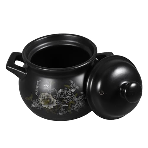 Amosfun Forniture Da Cucina Pentola Per Cucinare in Casa Coperchio Pentola Per Brodo Domestica Da Cucina Resistente Alle Alte Temperature Sicura e Durevole Per Uso Prolungato