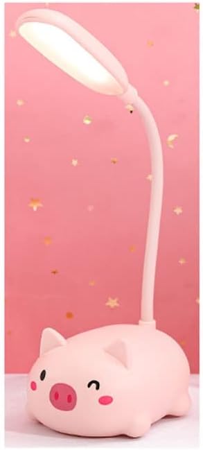 YYDS Desk lamp The Led Rechargeable Eye Protection Desk Lamp Polypropylene Reading Lamp is Suitable for The Bedside (Size: 18 * 9 * 7 cm) Desk Light (Color : B)