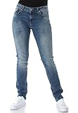 Passform: Slim LTB Damen Jeans Aspen Y Rosali Undamaged Wash Mittelblau, Hosengröße:29/32