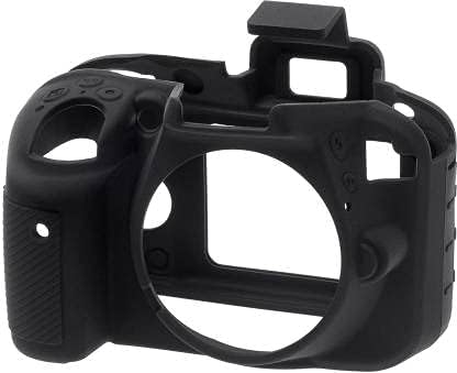 Silicon Cover for Nikon D3300/D3400 Camera Case, Professional Silicone Rubber Camera Case Cover Detachable Protective Camera Bag (Black)-picture-10