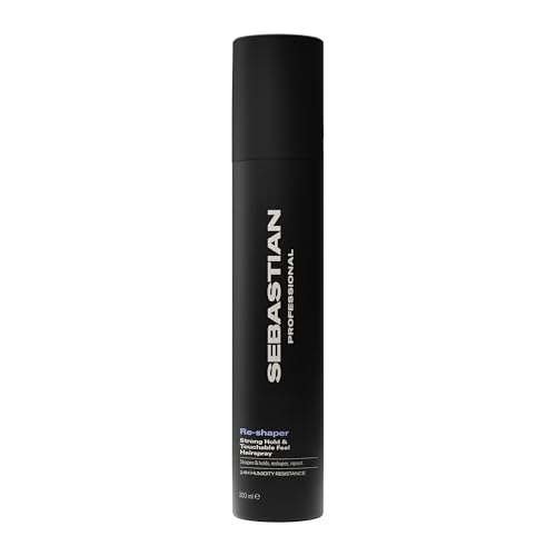 Sebastian Professional Reshaper - Strong Hold & Touchable Feel Hairspray - for All Hair Types (300ml)