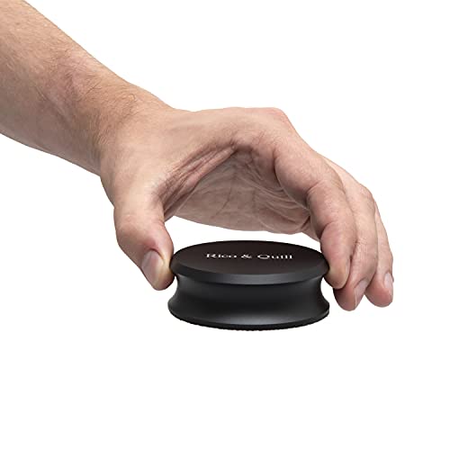 Rico & Quill Stabilisateur de poids pour tourne-disque – Accessoire de platine vinyle de qualité supérieure, son audio de qualité, profil bas, s’adapte sous la housse de protection, base de protection - Les Beatles, Paul McCartney, John Lennon, RIngo Starr, George Harrison Rico & Quill Stabilisateur de poids pour tourne-disque – Accessoire de platine vinyle de qualité supérieure, son audio de qualité, profil bas, s'adapte sous la housse de protection, base de protection – Image 6