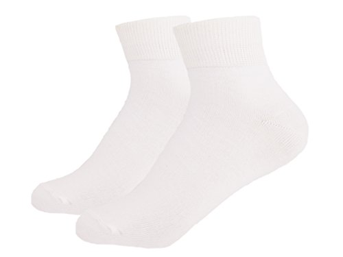 Package of 12 pairs socks; no show cut, low cut, or ankle cut. white, black, or grey color