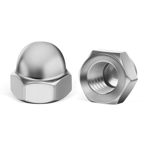 Dadi Per Cappelli M3, 6 Pezzi, Esagonali Bassi, DIN 917 A2 - Foto 5