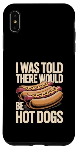 I Was Told There Would Be Hot Dogs �ʔ���BBQ�N�b�N�A�E�g �X�}�z�P�[�X iPhone XS Max �p