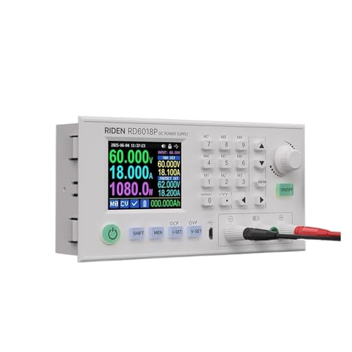 Convertisseur abaisseur de tension réglable CC RD6018P 60 V 18 A complet