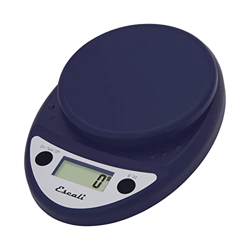 Escali Primo Digital Food Scale Multi-Functional Kitchen Scale and Baking Scale for Precise Weight Measuring and Portion Control 8.5 x 6 x 1.5 inches Royal Blue product thumbnail 8