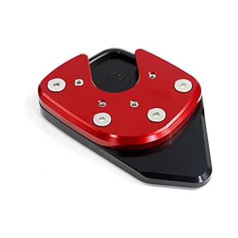Motorcycle Extension Kickstand, , Side Stand Extension Enlarger Compatible with X-ADV750 X-ADV XADV 750 2017 2018 Motorcycle Accessories Foot Side Stand Enlarger Plate Kickstand Enlarge Extension (Col Cover