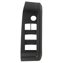 Osompar Black Window Switch Bezel Trim Compatible with Toyota Tacoma 4Door Crew Cab 2016-2023 Front Left Driver Side